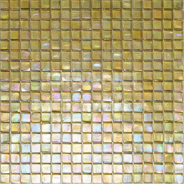 Стеклянная мозаика с добавлением иридия, серия Flicker