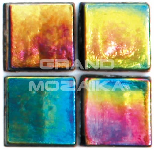 Стеклянная мозаика с добавлением иридия, серия Flicker