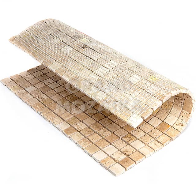 Тонкая мозаика из мрамора