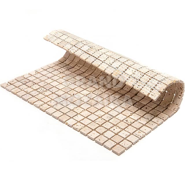 Тонкая мозаика из мрамора