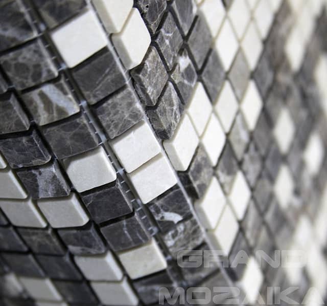 Тонкая мозаика из мрамора