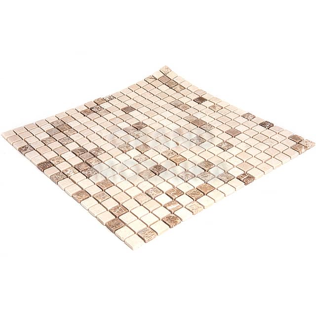 Тонкая мозаика из мрамора