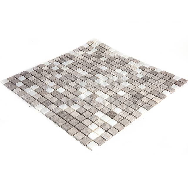 Тонкая мозаика из мрамора