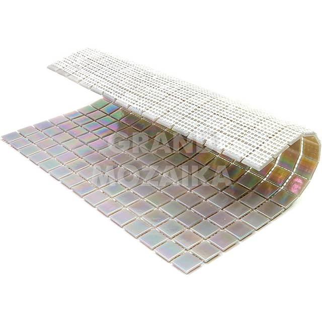 Стеклянная мозаика с перламутровым эффектом, серия Pearly