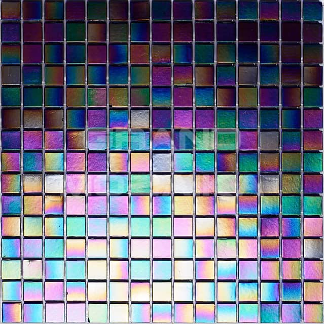 Стеклянная мозаика с перламутровым эффектом, серия Pearly