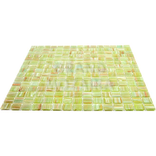 Стеклянная мозаика с авантюрином и смальтой, серия Stella (STE28)