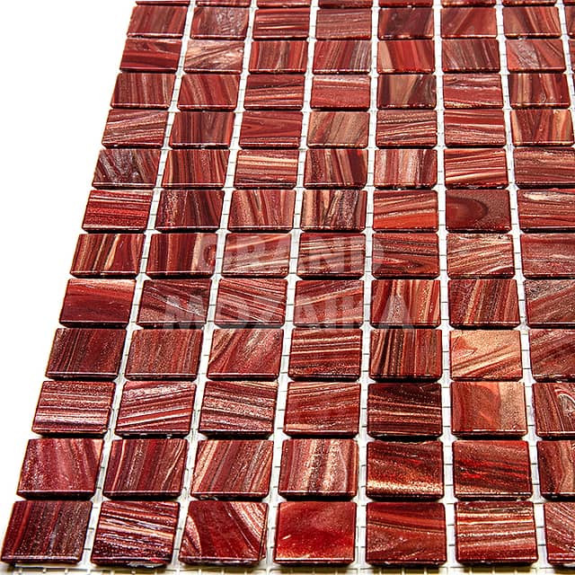 Полупрозрачная мозаика с авантюрином и смальтой, серия Stella (STE283)