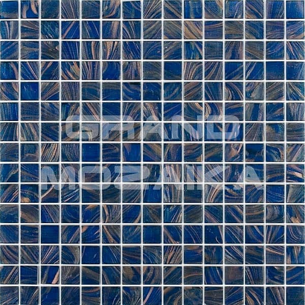 Полупрозрачная мозаика с авантюрином и смальтой, серия Stella