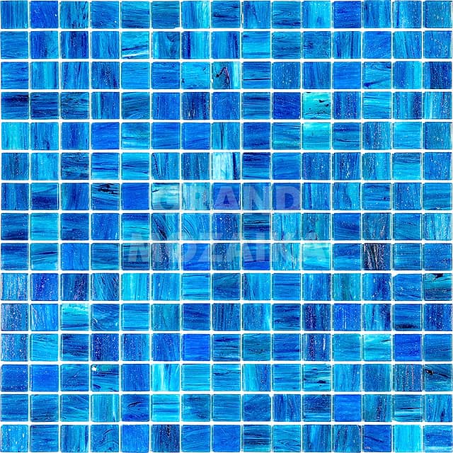 Стеклянная мозаика с авантюрином и смальтой, серия Stella (STN57)