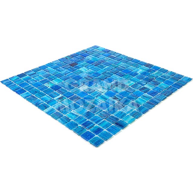 Стеклянная мозаика с авантюрином и смальтой, серия Stella (STN57)