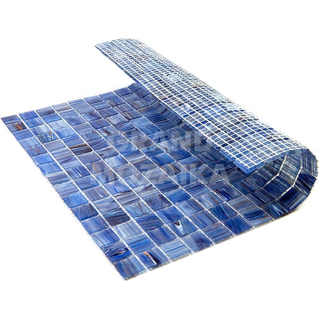 Стеклянная мозаика с авантюрином и смальтой, серия Stella (STN964)