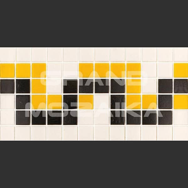 Мозаика для бассейнов Alma - Бордюры матричные