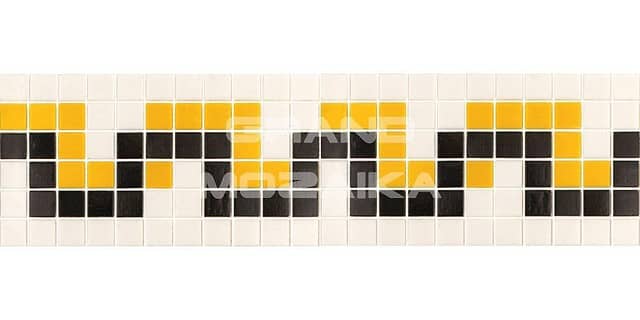 Мозаика для бассейнов Alma - Бордюры матричные