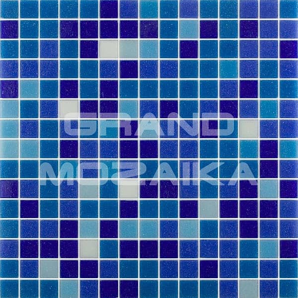 Стеклянная мозаика, серия Alma Pool (на сетке)
