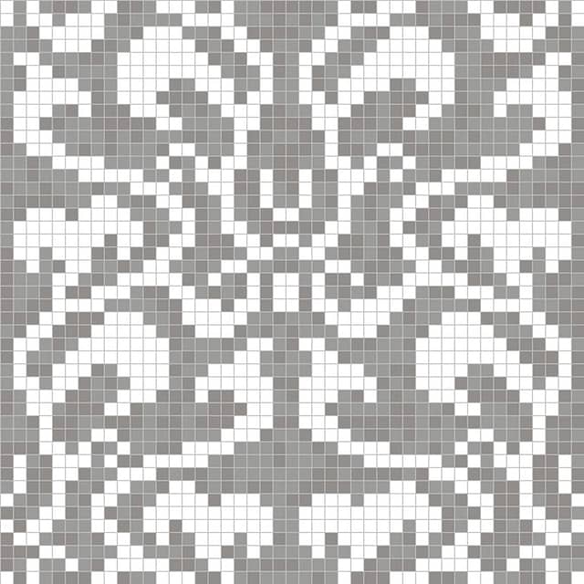 Панно Узоры с белым золотом