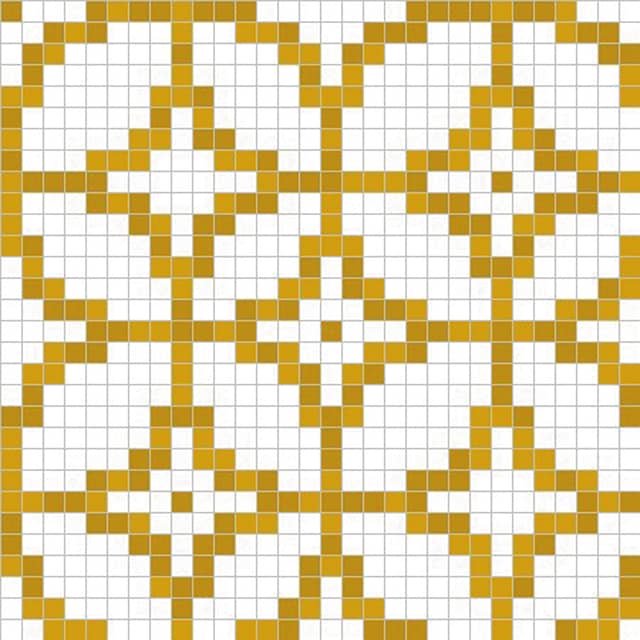 Панно Узоры с золотом