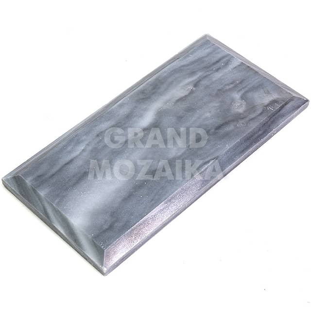 Плитка из мрамора Bardiglio Nuvolato, серия Brick