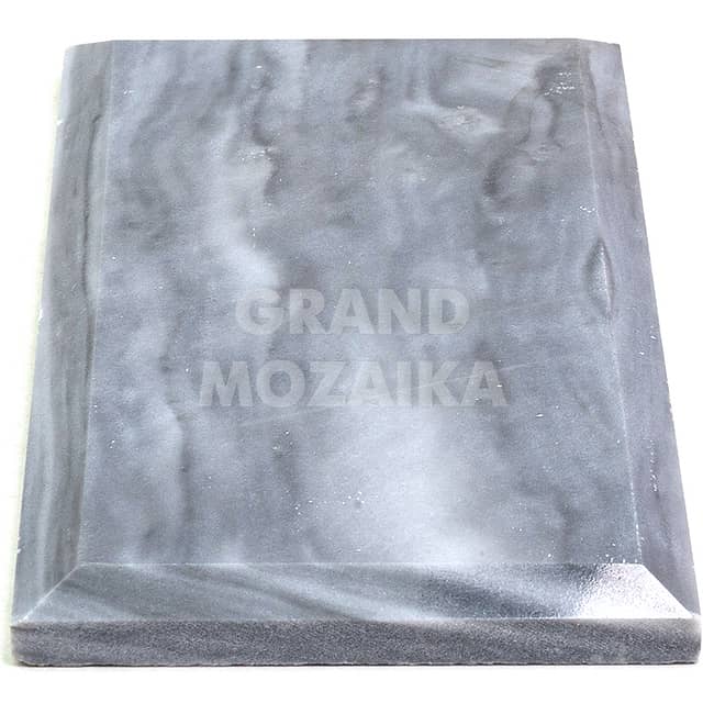 Плитка из мрамора Bardiglio Nuvolato, серия Brick