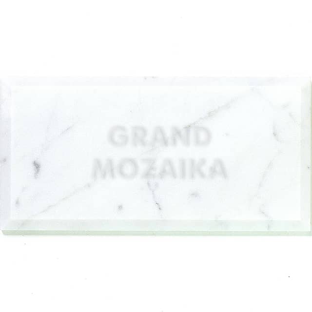 Плитка из мрамора Carrara, серия Brick