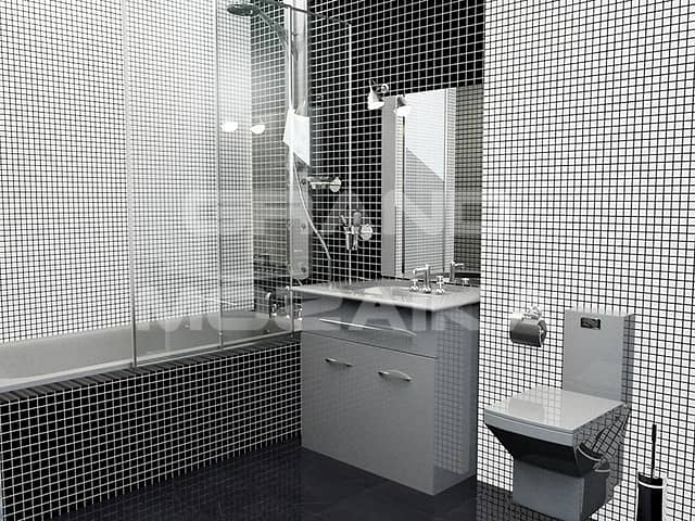 Мозаика из мрамора Carrara, серия Adriatica