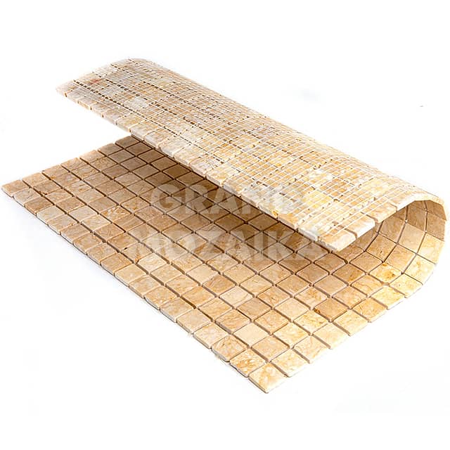 Тонкая мозаика из мрамора