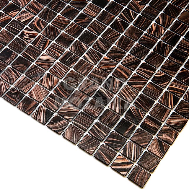 Стеклянная мозаика с авантюрином, серия Stella (STE348)