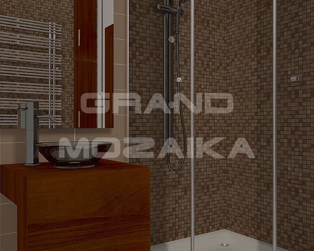 Мозаика из мрамора, серия Goldy