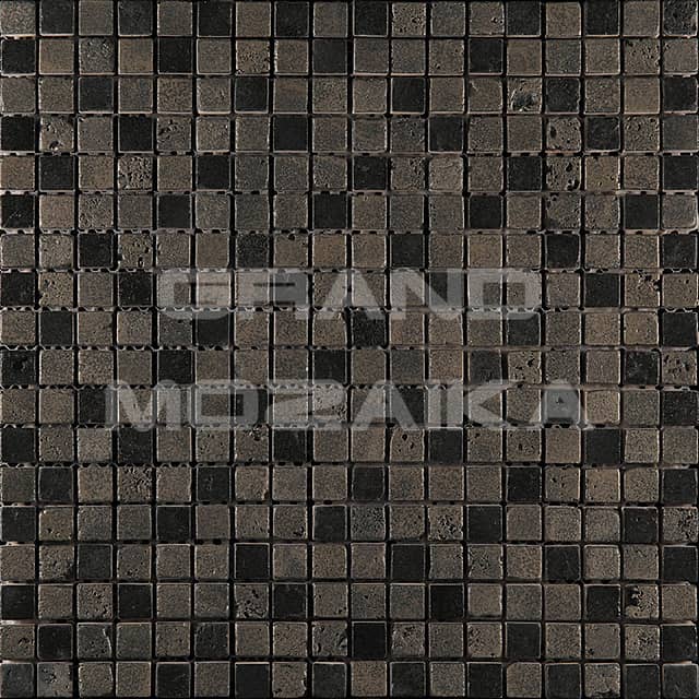 Мозаика из мрамора, серия Royal Dark