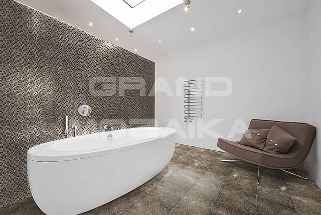 Мозаика из мрамора, серия Royal Dark