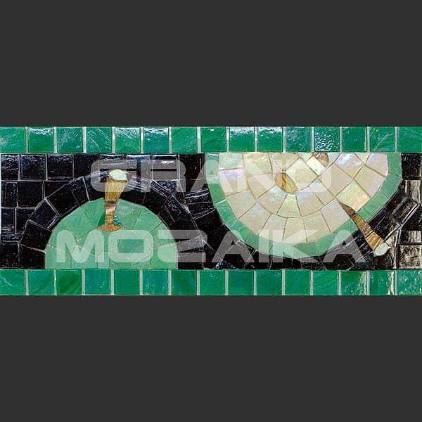 Мозаика для бассейнов Alma - Бордюры