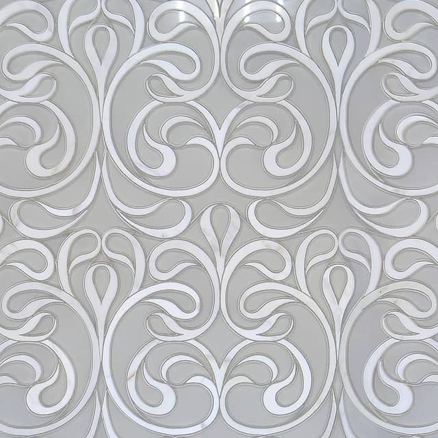 Мозаика из стекла и камня, серия Waterjet