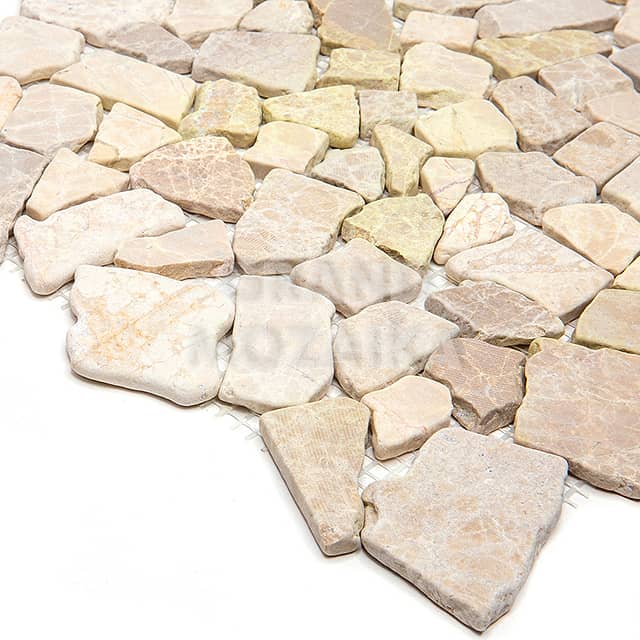 Мозаика из мрамора Emperador Light, серия Paladium