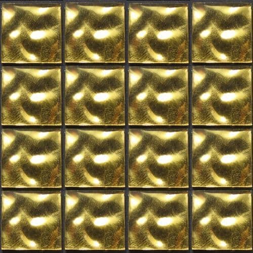 Золотая мозаика GN02G-10 (обрезная), серия Real gold