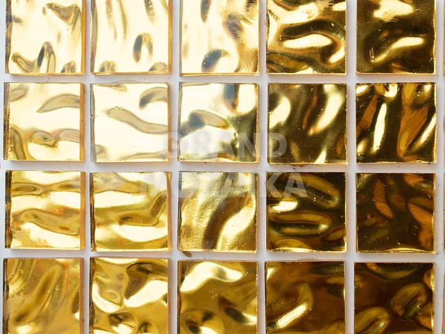 Золотистая мозаика, серия Fake gold