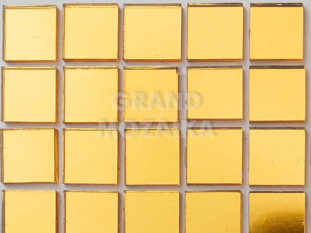 Золотистая мозаика, серия Fake gold