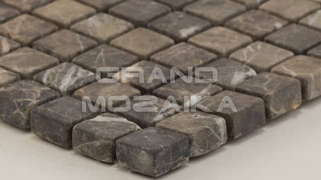 Мозаика из мрамора Emperador Dark