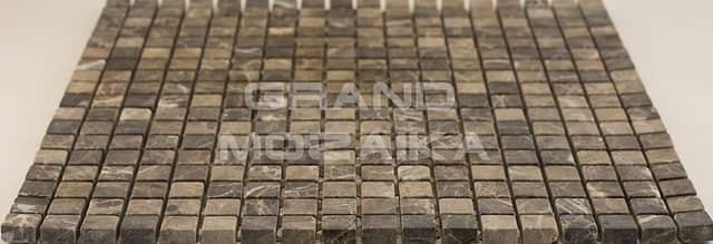 Мозаика из мрамора Emperador Dark