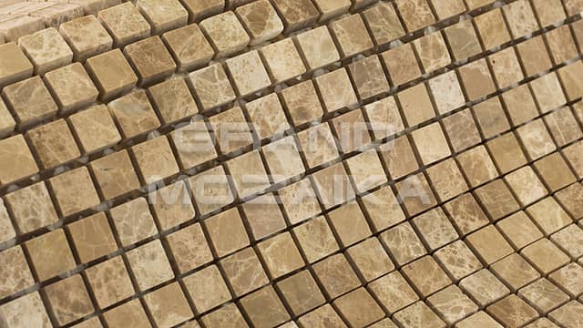 Мозаика из мрамора Emperador Light