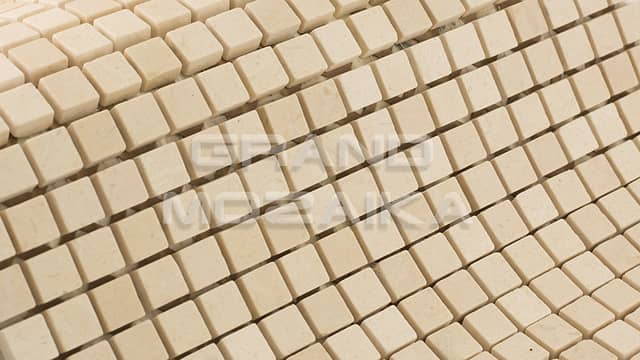 Мозаика из мрамора Crema Marfil