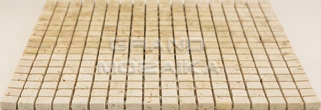 Мозаика из травертина