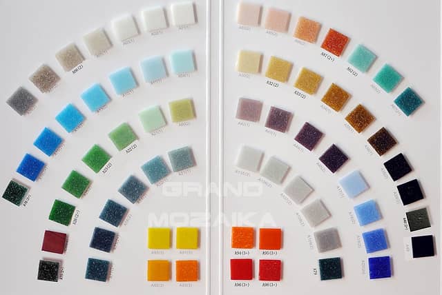 Стеклянная мозаика, серия Base (A33)