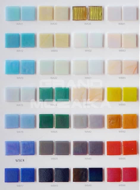 Стеклянная мозаика, серия Rainbow (WB95)