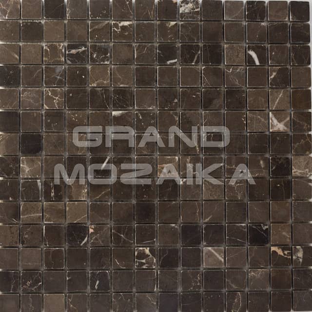 Мозаика из мрамора Choco Emperador Dark