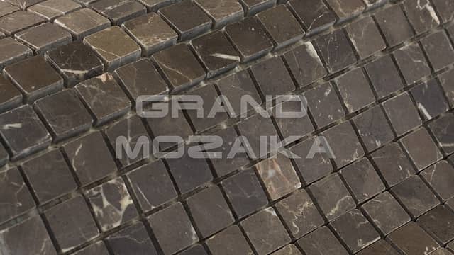 Мозаика из мрамора Choco Emperador Dark