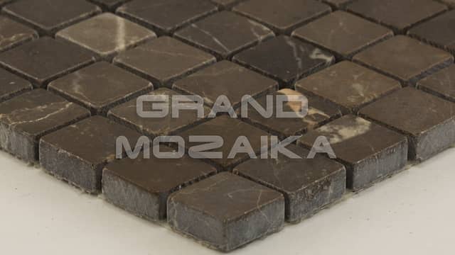 Мозаика из мрамора Choco Emperador Dark