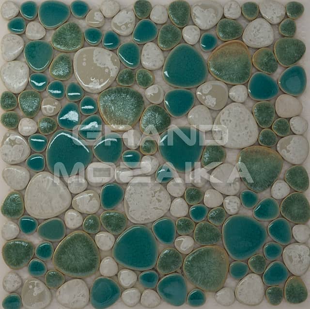 Мозаика из керамики Морские камешки