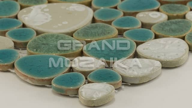 Мозаика из керамики Морские камешки
