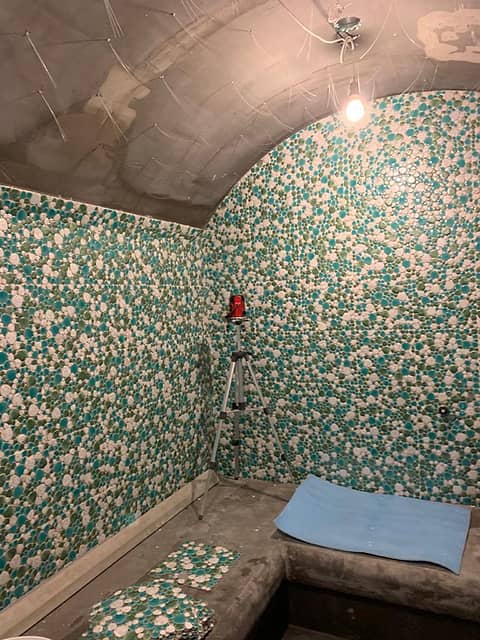 Мозаика из керамики Морские камешки