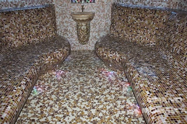 Мозаика из керамики Морские камешки