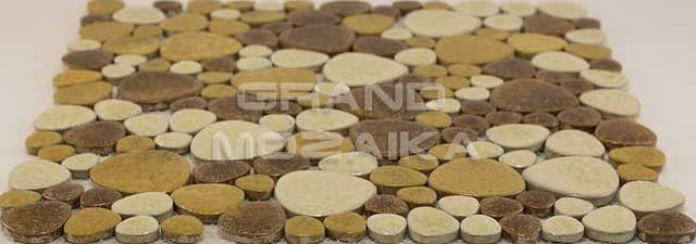 Мозаика из керамики Морские камешки